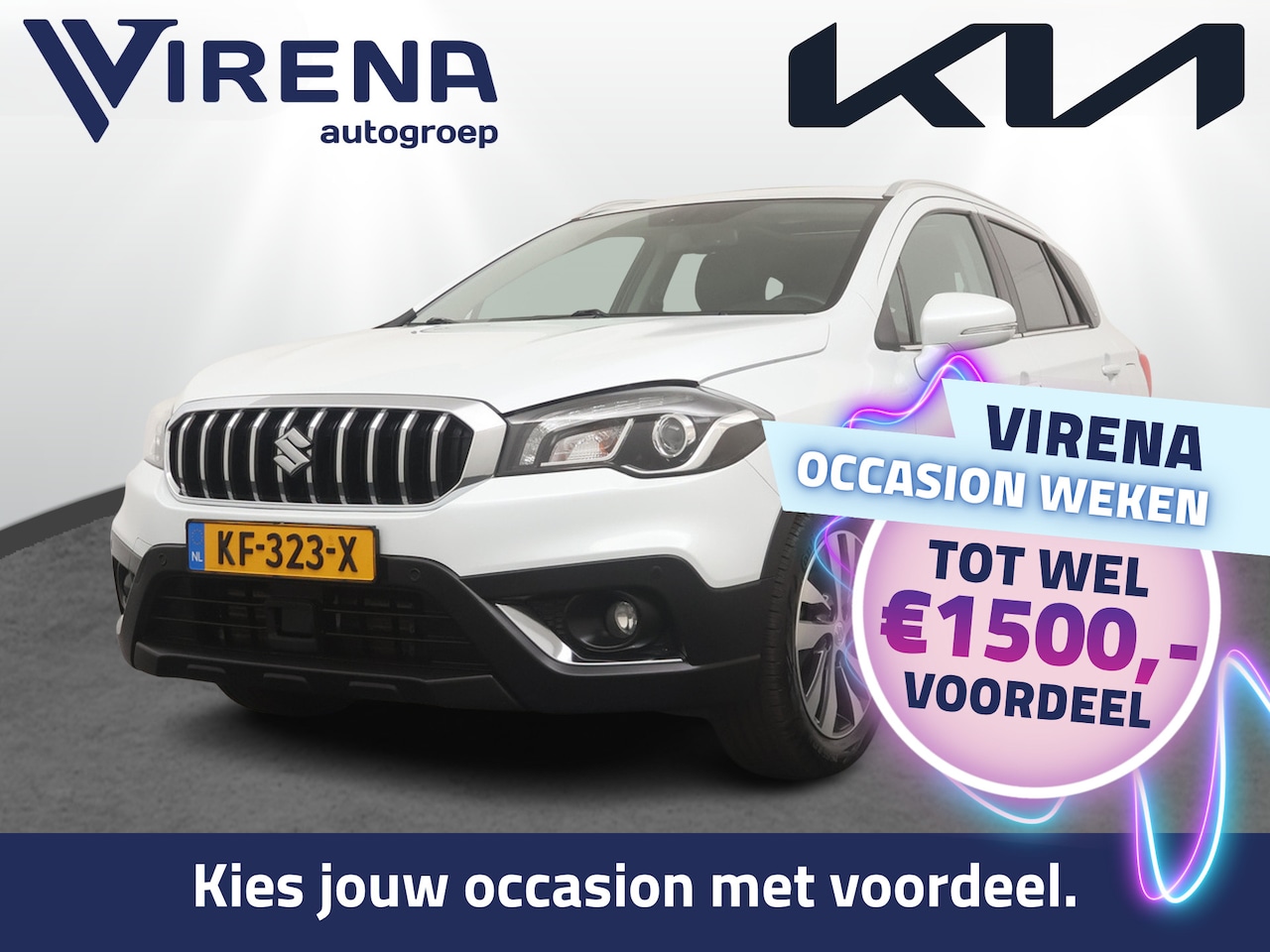Suzuki S-Cross - 1.4 Boosterjet High Executive Audio-installatie - Binnenspiegel automatisch dimmend - Navi - AutoWereld.nl