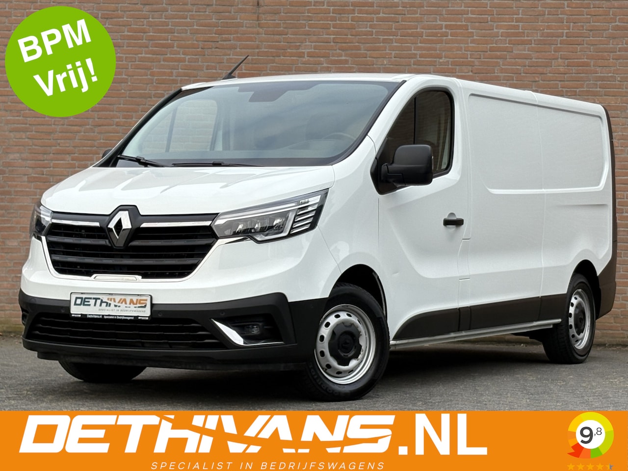 Renault Trafic - 2.0 Bleu DCI 130PK Lang / Cruisecontrol / Camera / Euro6 - AutoWereld.nl