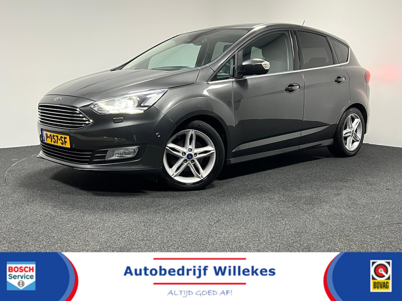 Ford C-Max - 1.5 Titanium | NAVI | TREKHAAK | KEYLESS | STUUR-/STOELVERWARMING | - AutoWereld.nl