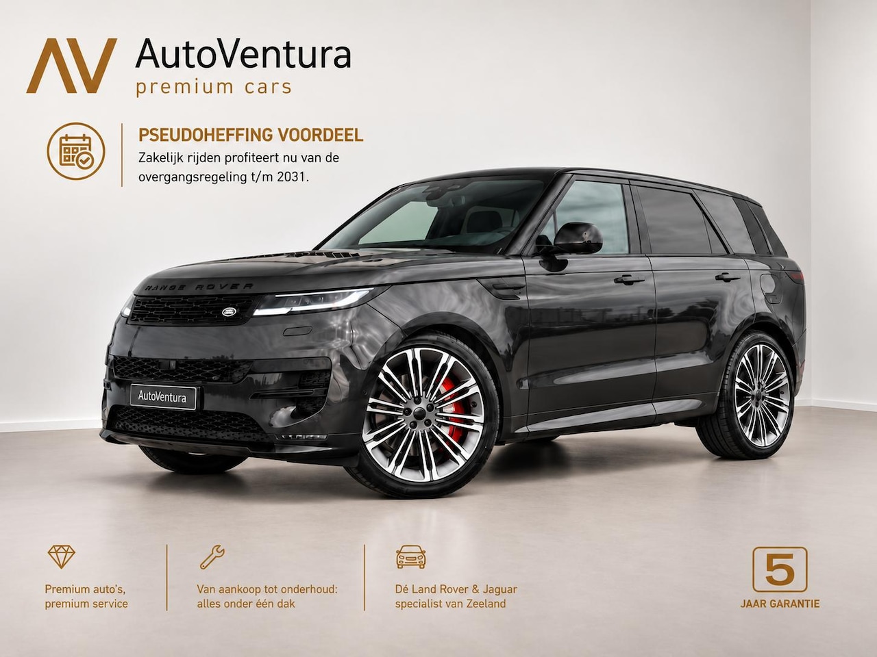 Land Rover Range Rover Sport - 3.0 P550e Autobiography PHEV l Schuif- /kantel Pano l Stoelventilatie l Black Pack l 23" I - AutoWereld.nl