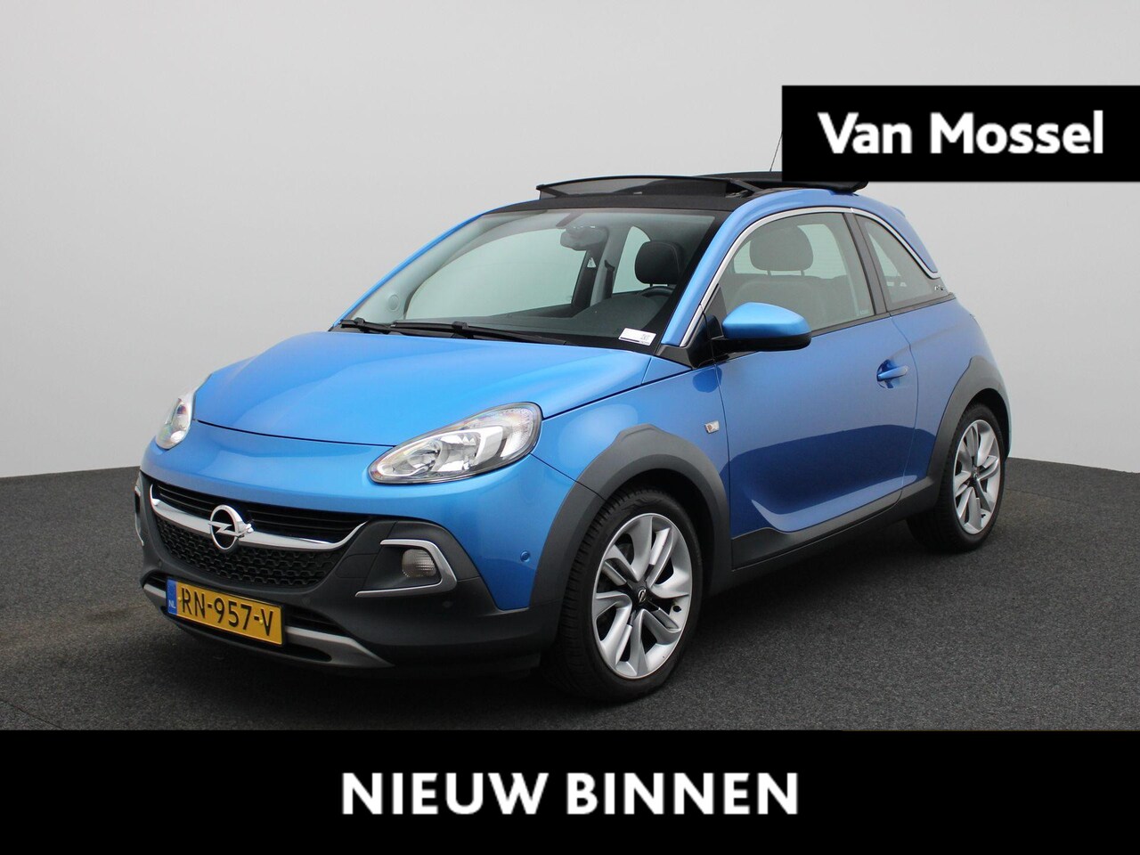 Opel ADAM - 1.0 Turbo Rocks | Wordt Verwacht | Elektrisch Vouwdak | Stoelverwarming | Stuurverwarming - AutoWereld.nl