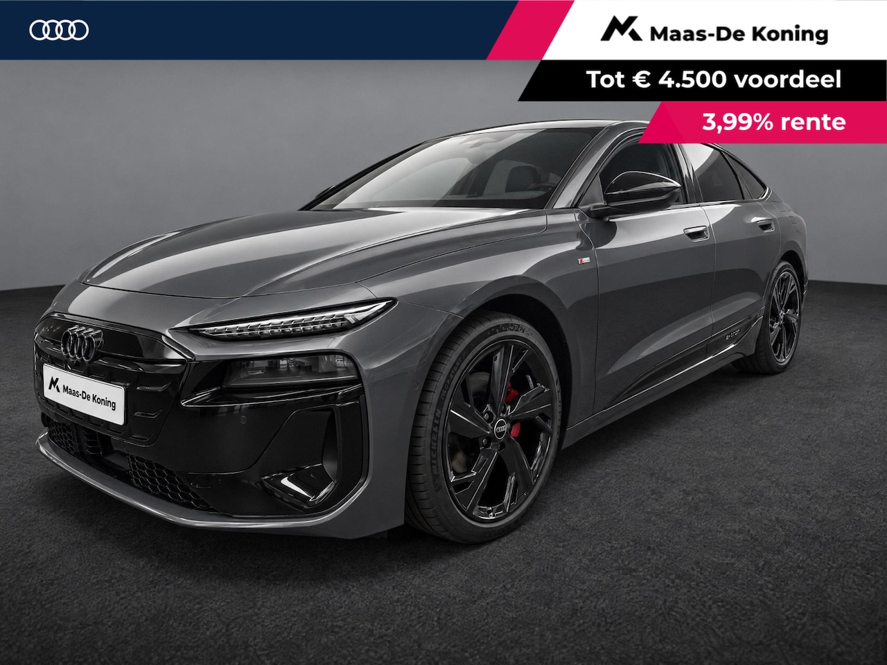 Audi A6 Sportback e-tron - S edition 83 kWh 286 PK · Trekhaak elek. wegklapbaar · exterieurpakket zwart · Leder zwart - AutoWereld.nl