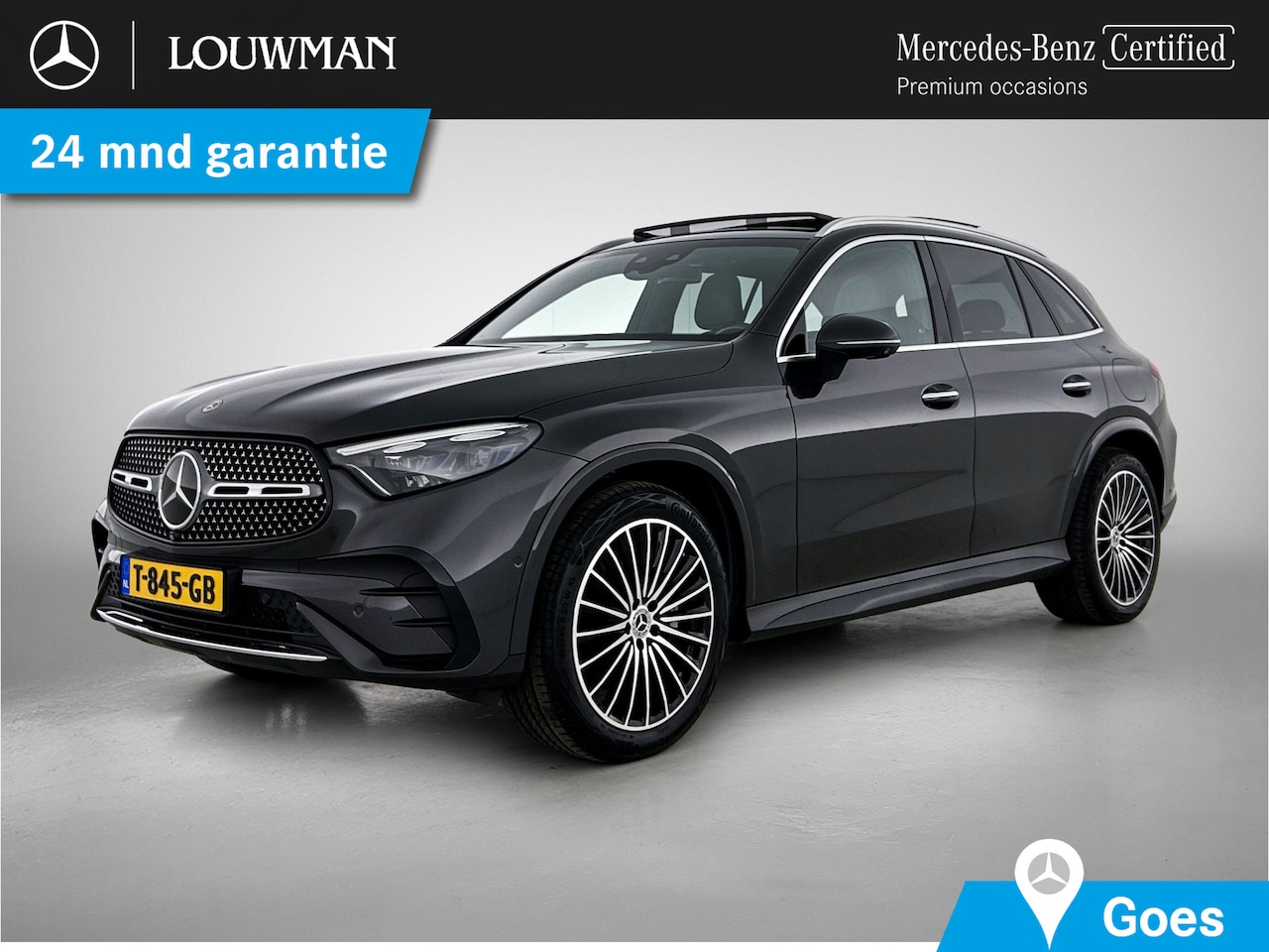 Mercedes-Benz GLC-klasse - 300e 4MATIC AMG Plug-In Hybride | Panoramadak | Trekhaak | 360° camera | dodehoekdetectie - AutoWereld.nl
