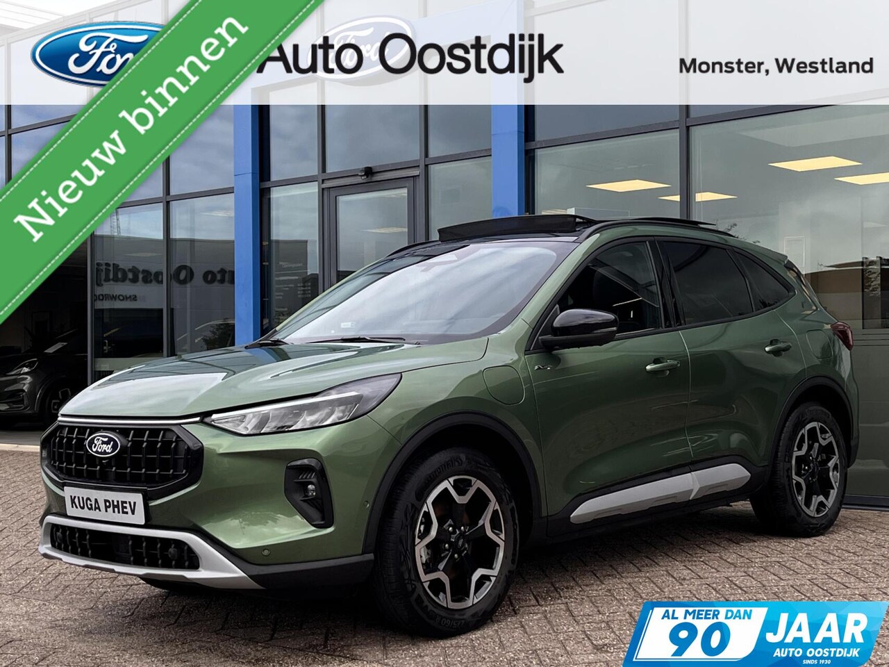 Ford Kuga - 2.5 PHEV Active X 243PK Panodak Winterpack Adaptieve Cruise 360-Camera B&O AGR-Stoelen Nav - AutoWereld.nl