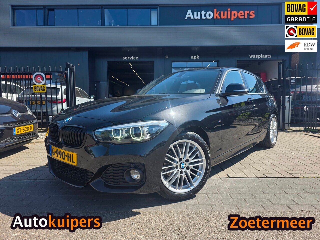 BMW 1-serie - 118i Edition M Sport Shadow High Executive | Met o.a. navigatie, stoelverwarming, climate - AutoWereld.nl