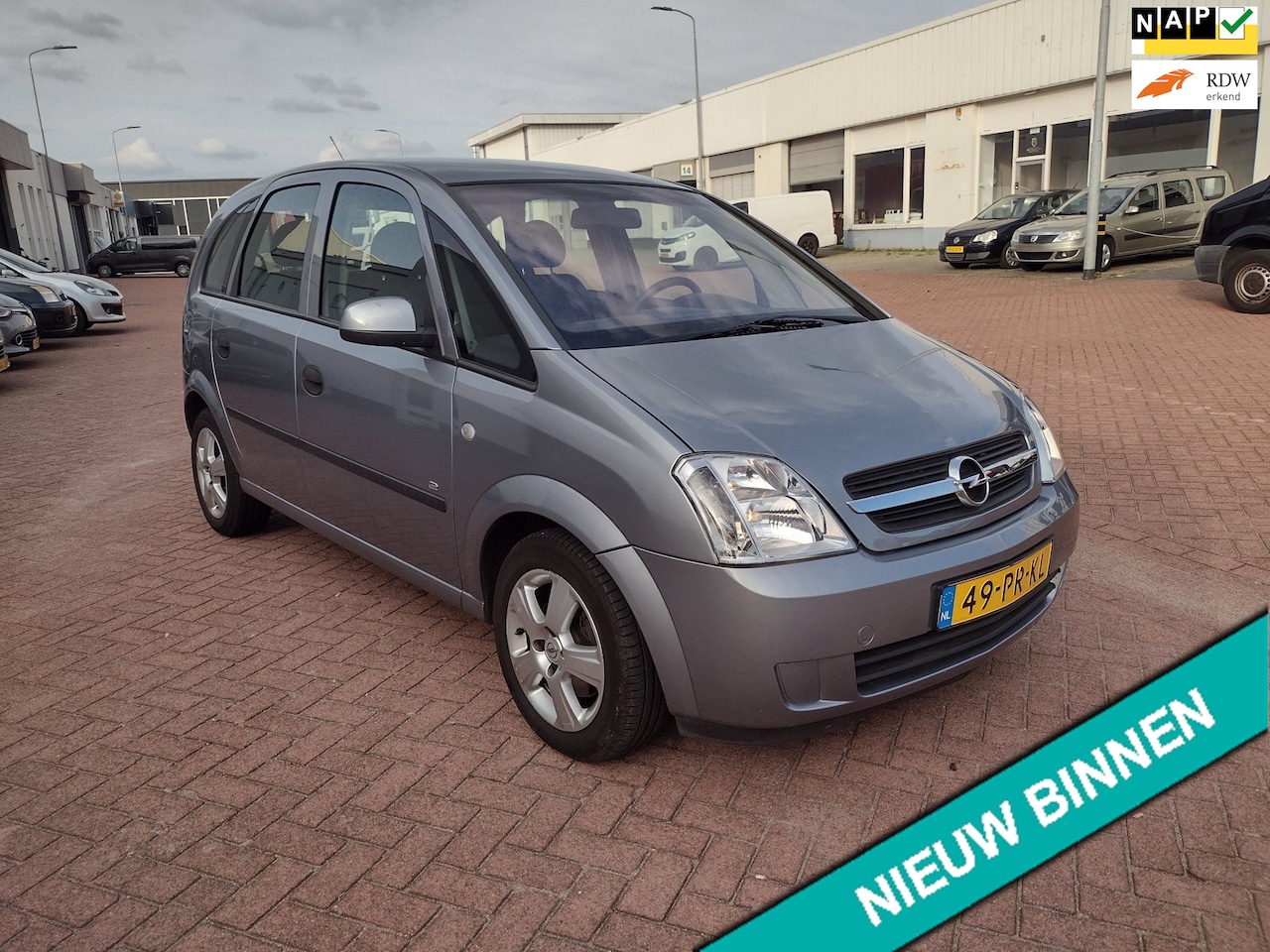 Opel Meriva - 1.6-16V Maxx Cool MOOIE AUTO BEL 0619590613 5 DRS AUTOMAAT APK 25-09-2027 - AutoWereld.nl