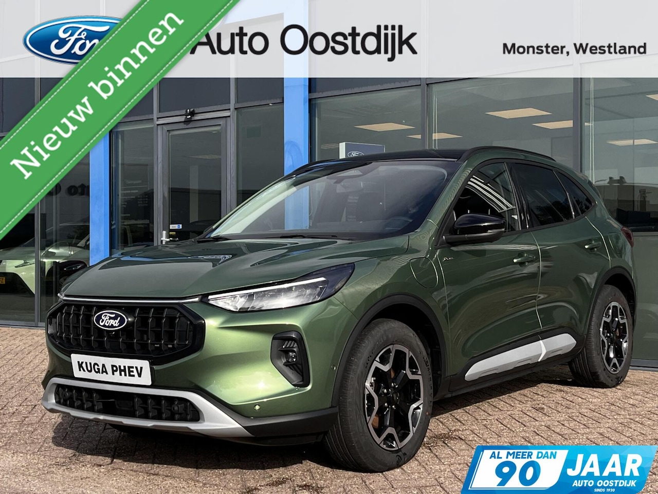 Ford Kuga - 2.5 PHEV Active X 243PK Winterpack Adaptieve Cruise AGR-Stoelen 360-Camera B&O Elek. Achte - AutoWereld.nl