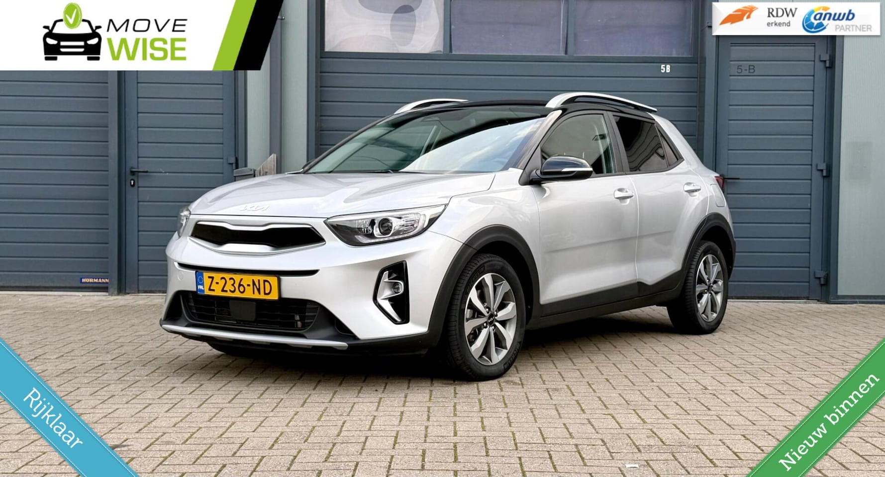 Kia Stonic - 1.0 T-GDi MHEV DynamicLine | LAGE KM | BJ. 2023 | Hoge Zit | Mild Hybride - AutoWereld.nl