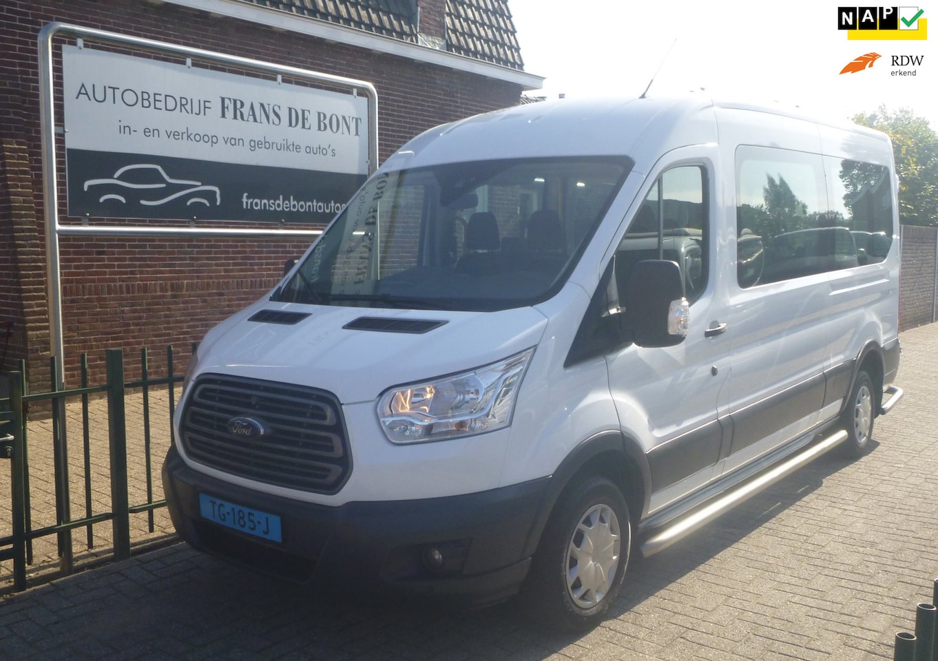 Ford Transit Kombi - 310 2.0 TDCI L3H2 Trend AIRCO 9 PERSOONS € 9950 EX BTW - AutoWereld.nl