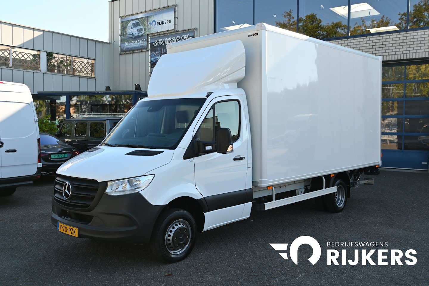 Mercedes-Benz Sprinter - 517 CDI L3 Bakwagen met klep Dhollandia laadklep 1000 KG - AutoWereld.nl