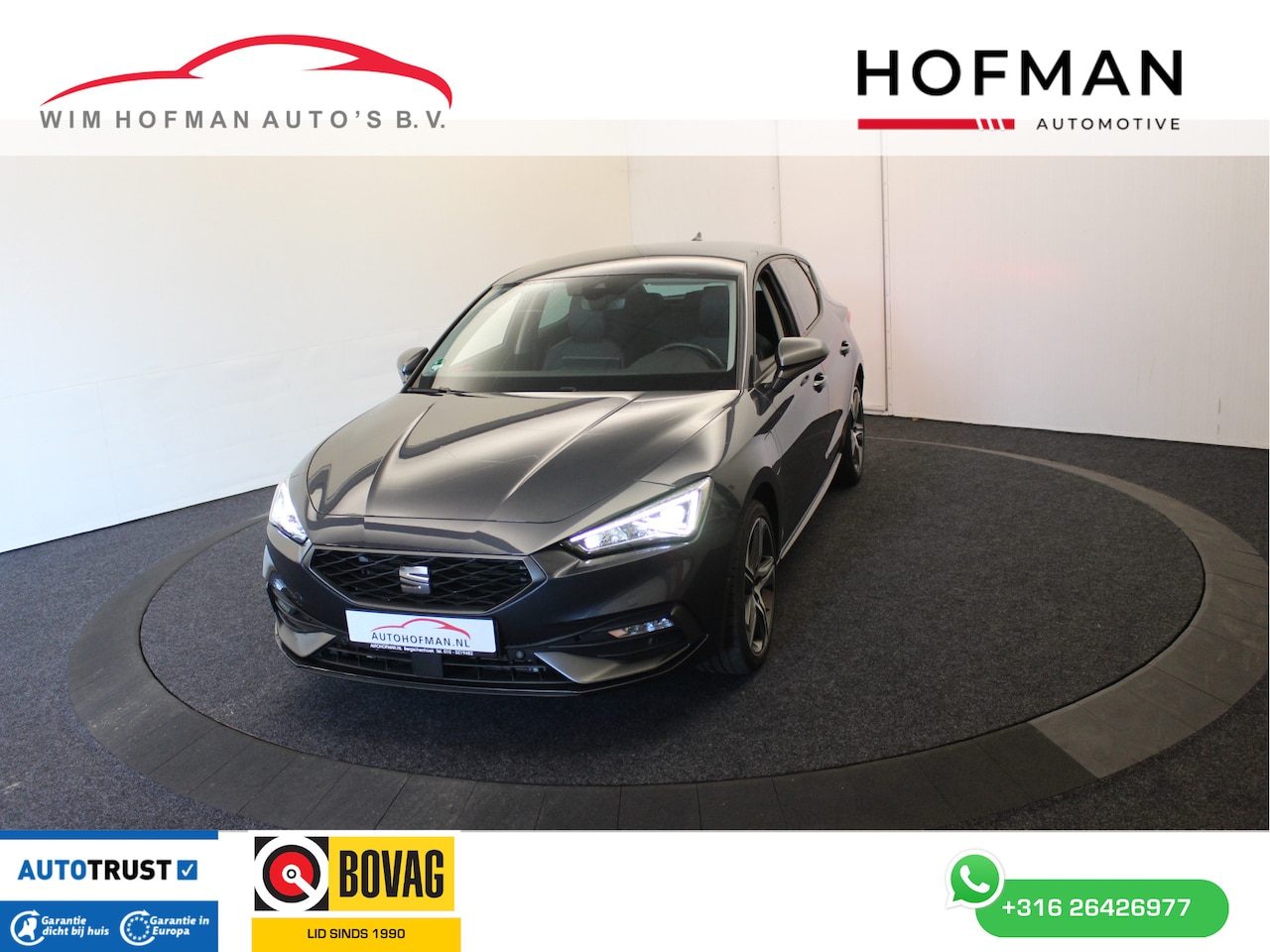 SEAT Leon - 1.4 TSI eHybrid PHEV FR 204PK ELTrekh Dinamica Mem seats 18" - AutoWereld.nl