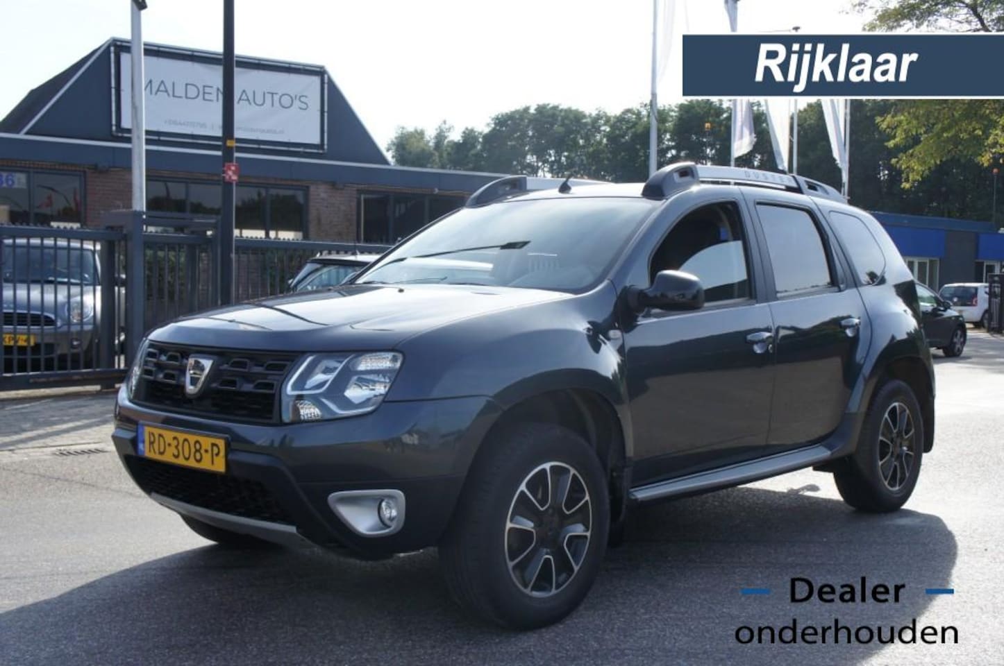 Dacia Duster - 1.2 TCE 4X2 BLACKSHADOW 1eEIG TREKH/LEDER/NAVI/CAMERA PERFECTE STAAT - AutoWereld.nl