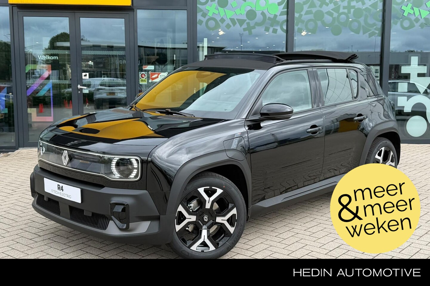 Renault 4 - Renault E-Tech electric comfort range techno canvas dak 52 kWh | Plein Sud | Pack Winter P - AutoWereld.nl