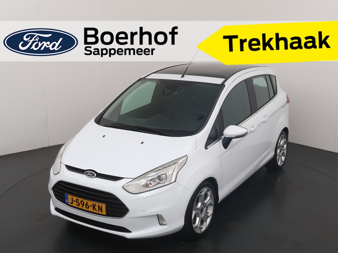 Ford B-Max - 100 pk EcoBoost Titanium | Trekhaak | Winter pack | Clima | Navi | parkeersensor V+A | - AutoWereld.nl