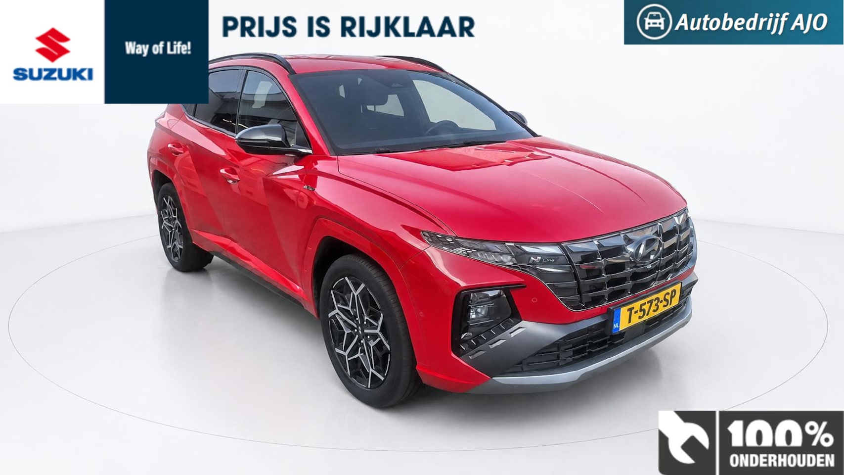 Hyundai Tucson - 1.6 T-GDI HEV N Line RIJKLAAR PRIJS - AutoWereld.nl