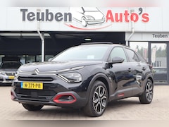 Citroën Ë-C4 - Shine 50 kWh | SOH 91, 4% | Elektrisch glazen panorama-dak | Leder | Stoel-stuurverwarming