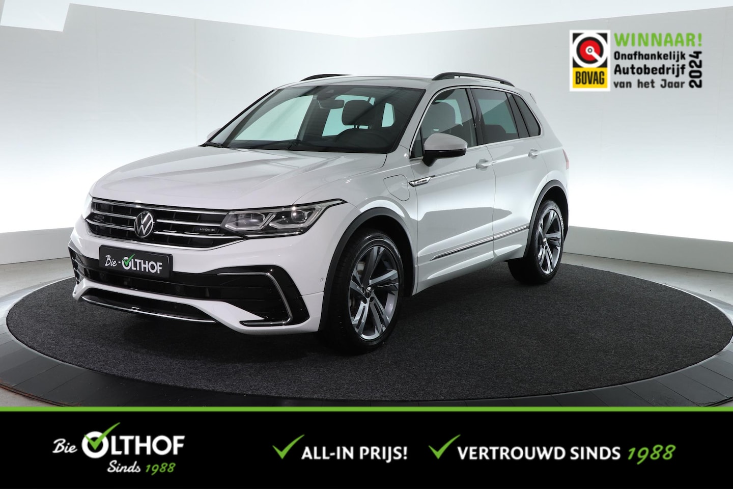 Volkswagen Tiguan - 1.4 TSI eHybrid R-Line Business+ | ALL-IN PRIJS | STOEL-STUURVERW. | CARPLAY | - AutoWereld.nl
