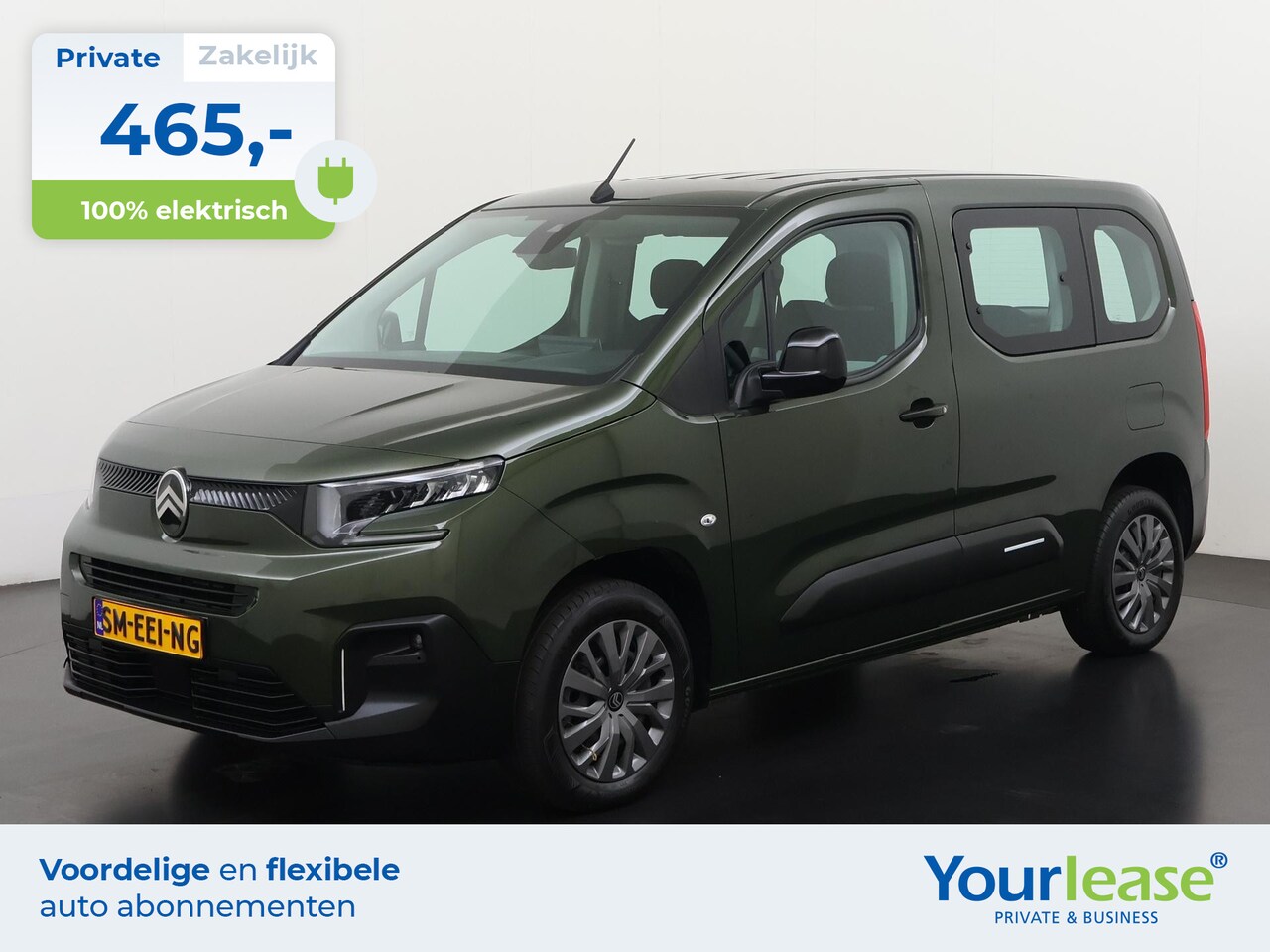 Citroën ë-Berlingo - Feel 50 kWh | All-in 465,- Private Lease | Direct uit voorraad - AutoWereld.nl
