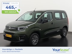 Citroën ë-Berlingo - Feel 50 kWh | All-in 465, - Private Lease | Direct uit voorraad