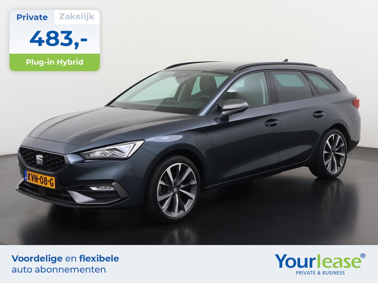 SEAT Leon Sportstourer - 1.4 TSI eHybrid PHEV FR | All-in 483,- Private Lease | Direct uit voorraad - AutoWereld.nl