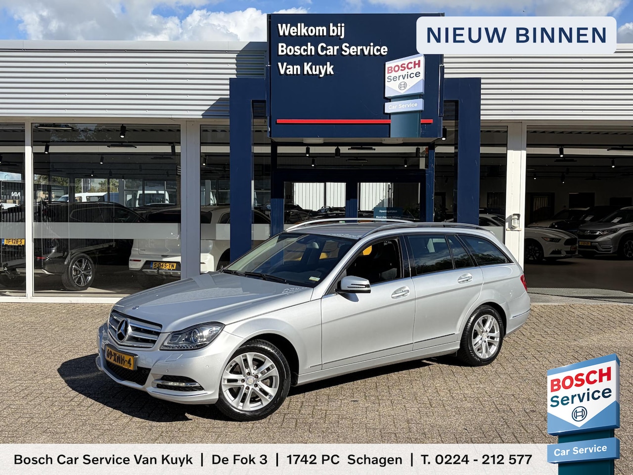 Mercedes-Benz C-klasse Estate - 180 Business Class Avantgarde / Automaat / NL-Auto / 2e-Eigenaar / Cruise-Control / Radio- - AutoWereld.nl