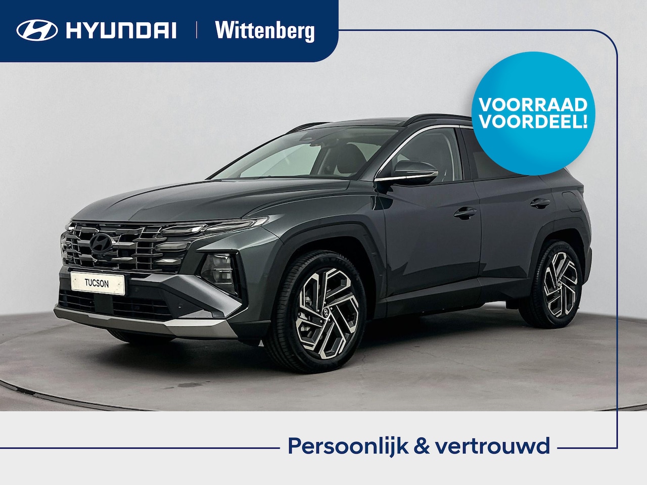 Hyundai Tucson - 1.6 T-GDI PHEV Premium Sky | Apple Carplay/Android Auto | Lichtmetalen velgen 5-spaaks 19" - AutoWereld.nl