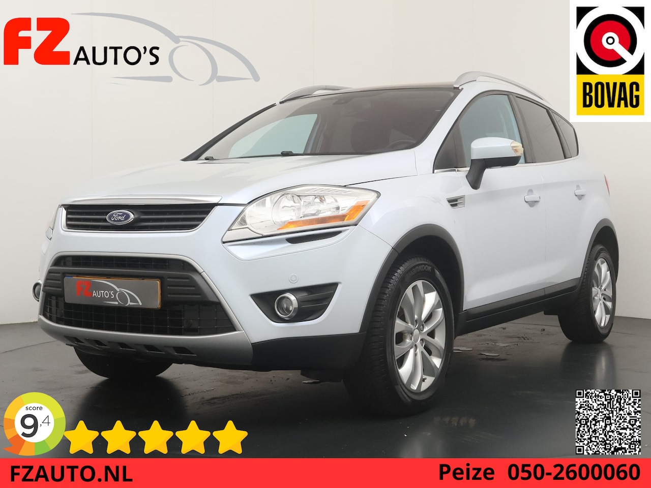 Ford Kuga - 2.5 20V Titanium - 2.100kg Trekgewicht! - Climate Control - Trekhaak - Lichtmetalen velgen - AutoWereld.nl