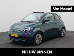 Fiat 500 C - 500e 42 kWh Icon | SOH 94.5% | ACHTERUITRIJCAMERA | APPLE CARPLAY - ANDROID AUTO | STOELVE