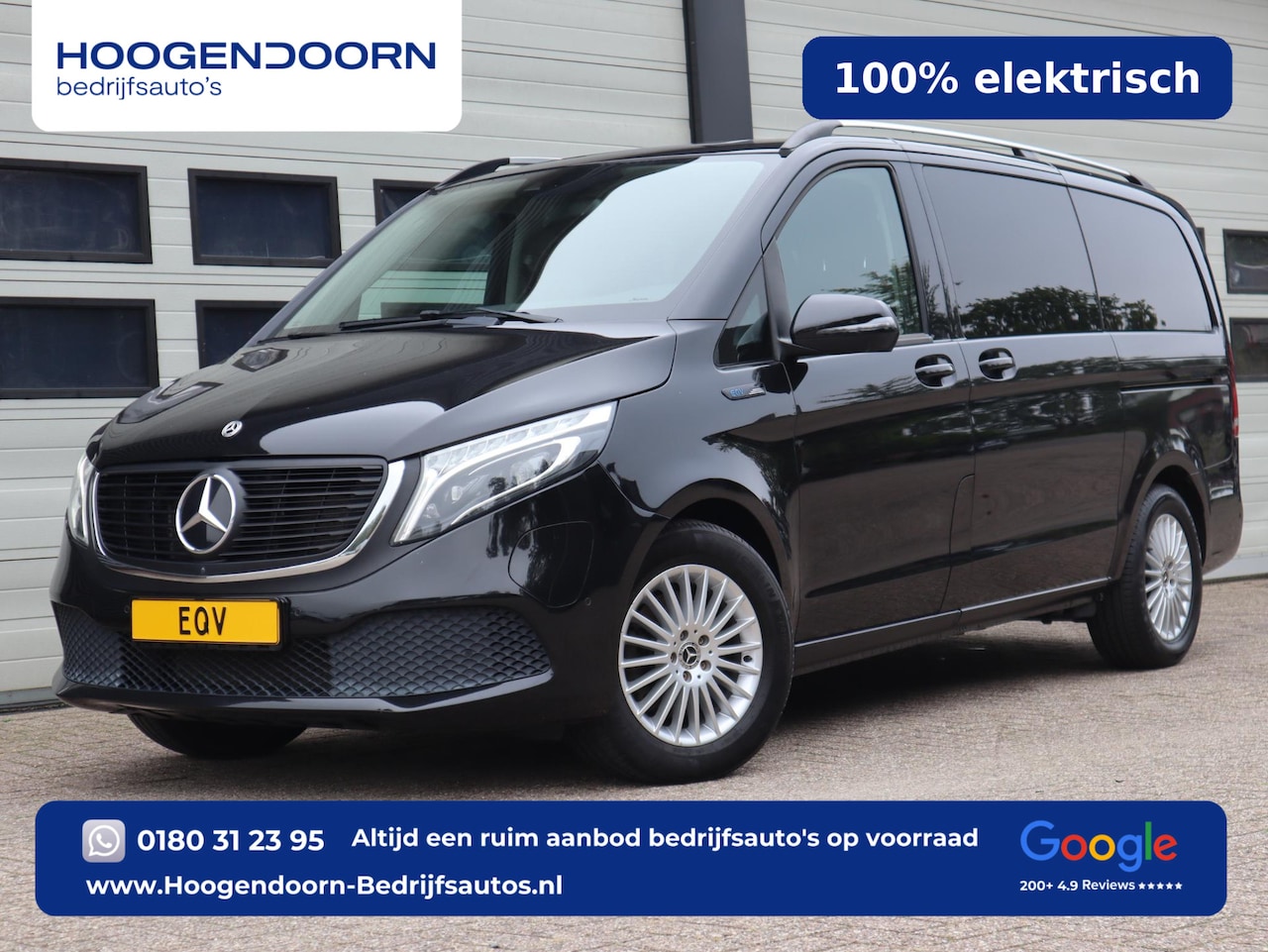 Mercedes-Benz EQV - 300 90 kWh L2 - 7 Pers - 360 camera - ACC - AutoWereld.nl