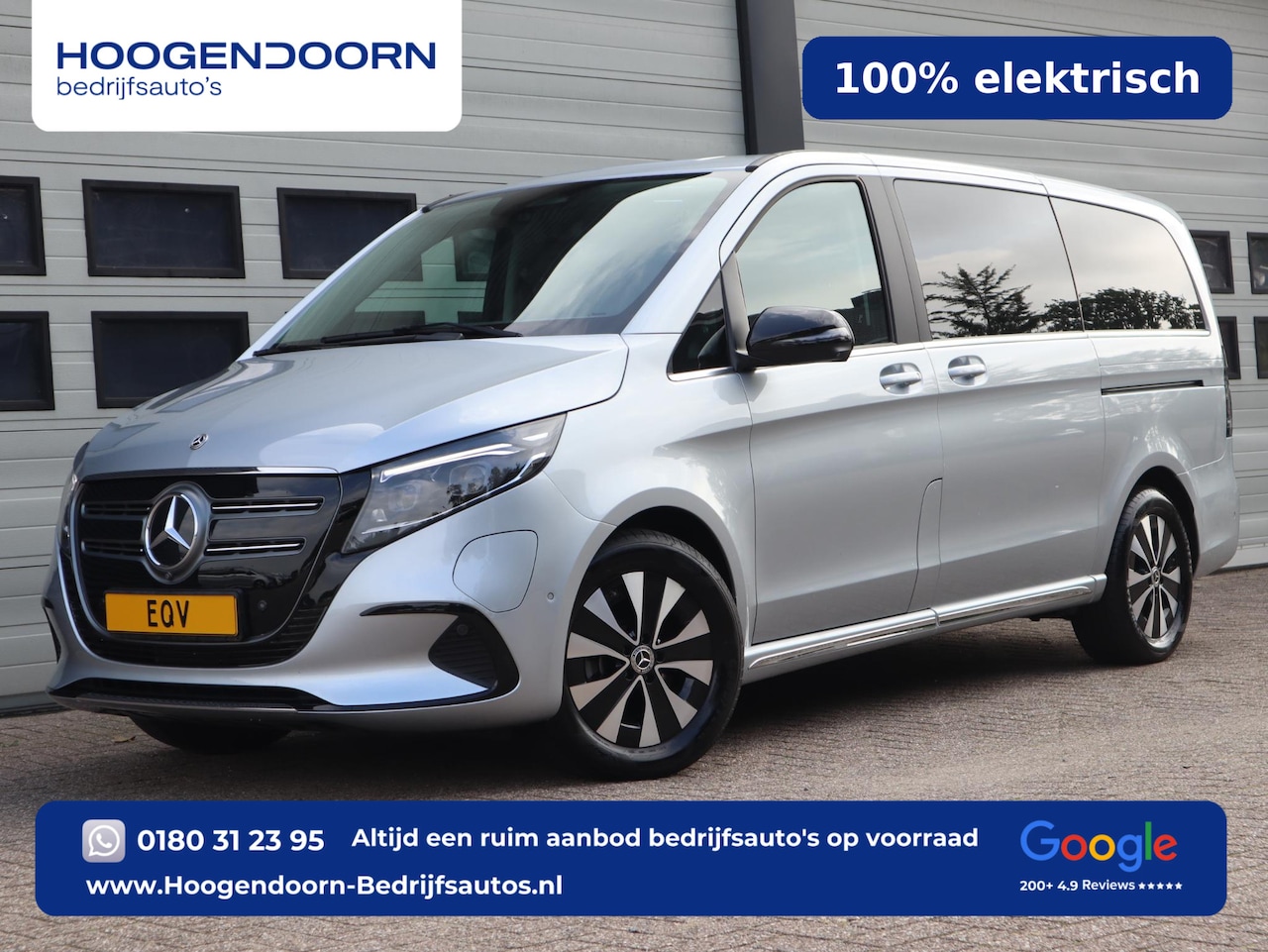 Mercedes-Benz EQV - 300 90 kWh L2 Avantgarde AMG - elc. Schuif - AIRMATIC - AutoWereld.nl