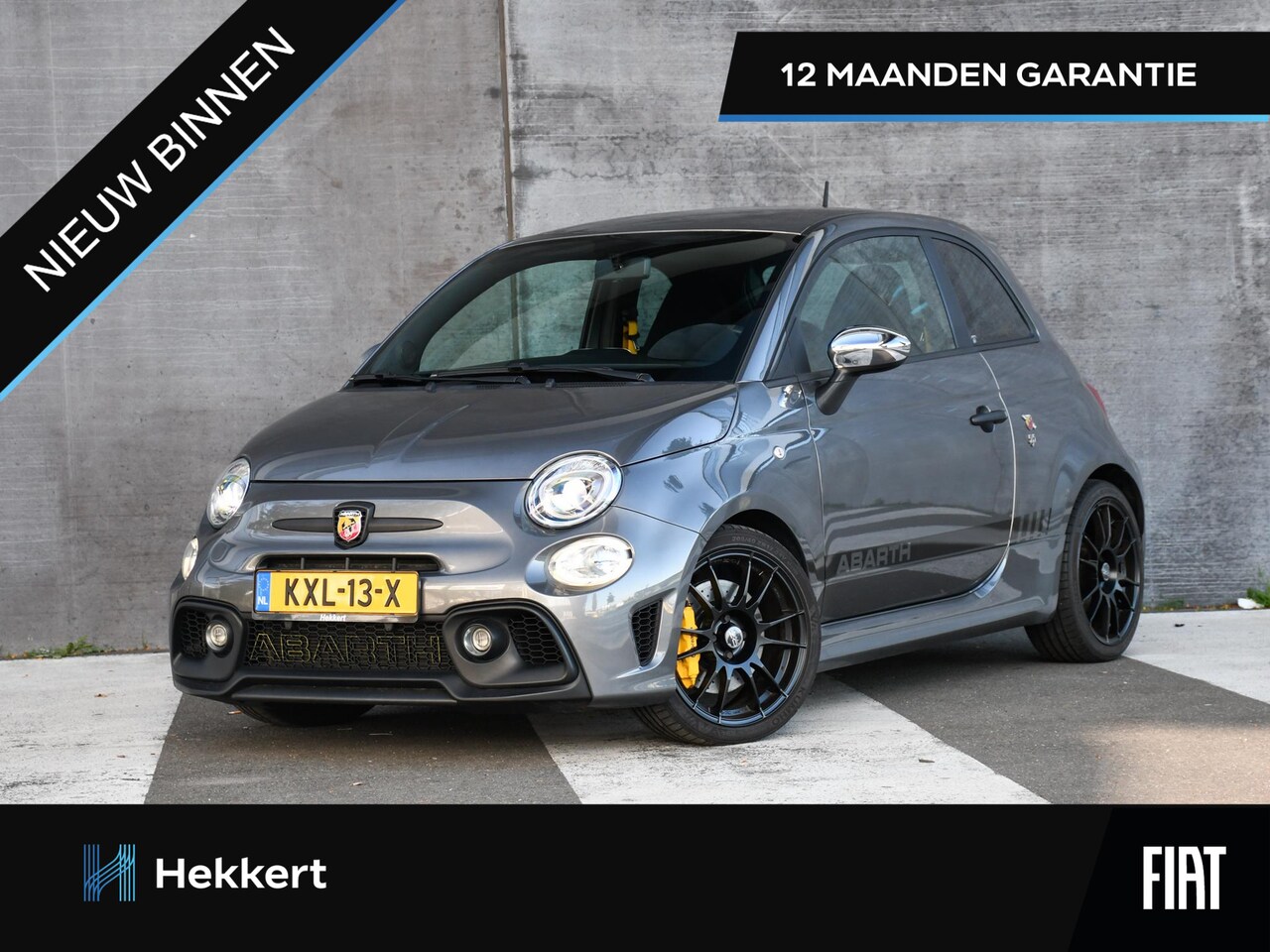 Abarth 500 - 500C Competizione 70th Anniversary 1.4 T-Jet 180pk SABELT RECARO KUIPSTOELEN | OZ RACING 1 - AutoWereld.nl