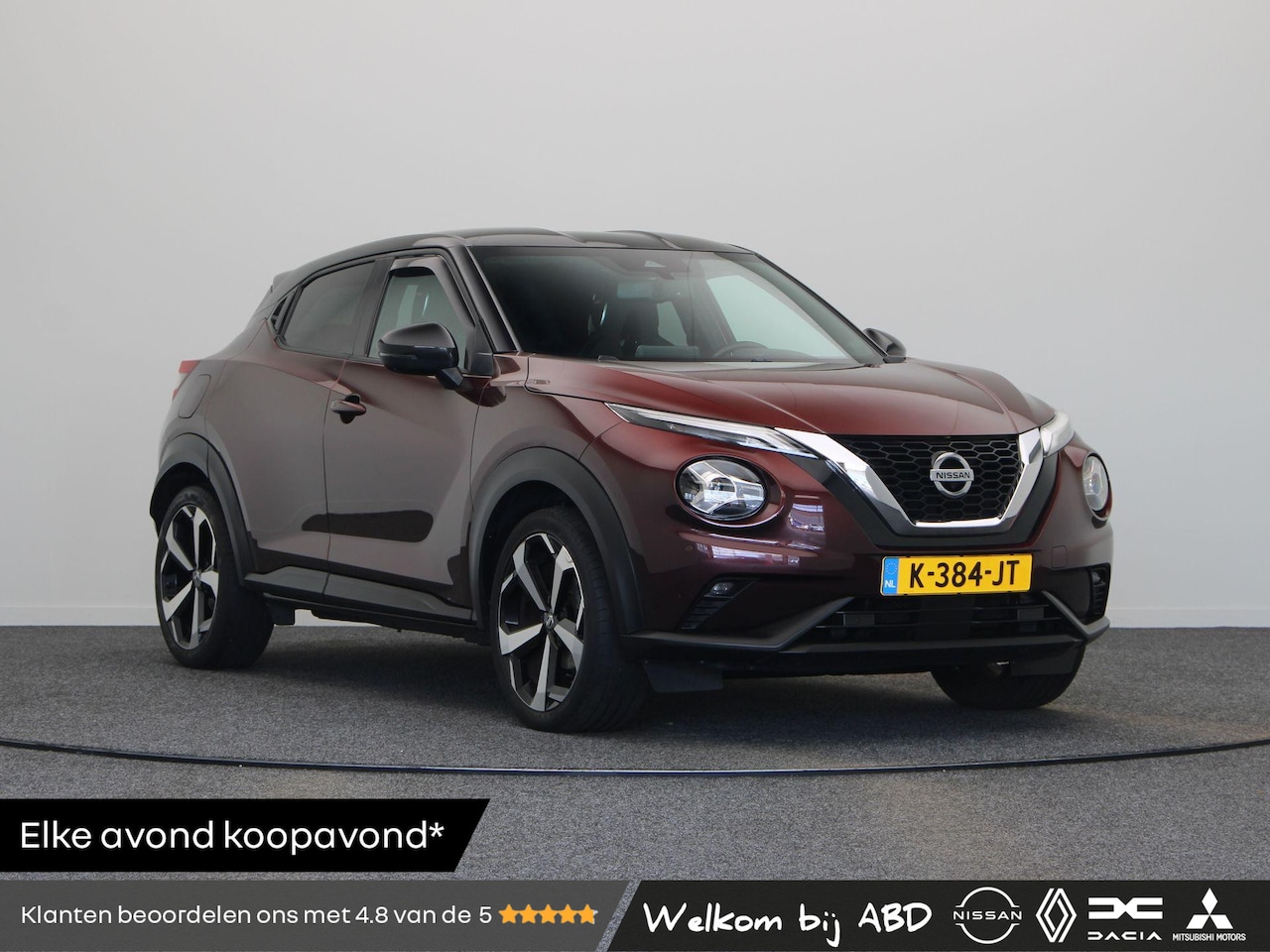 Nissan Juke - 1.0 DIG-T Tekna | Trekhaak | Stoelverwarming | Bose Geluidsinstallatie | 1.250KG trekgewic - AutoWereld.nl