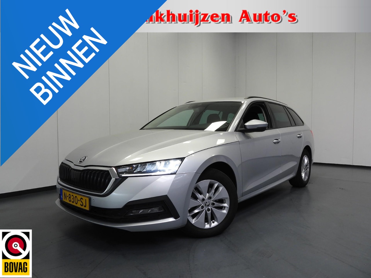 Skoda Octavia Combi - 1.0 TSI Business Edition NAVI/TREKH./CLIMA/LED/16"LMV! - AutoWereld.nl