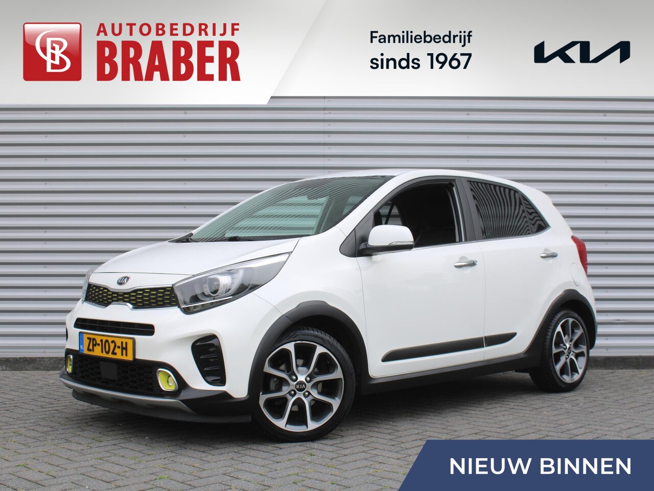 Kia Picanto - 1.0 T-GDI X-Line | 100PK! | Stuur-/stoelverwarming | 16" LM | Navi | Clima | Camera | Tele - AutoWereld.nl