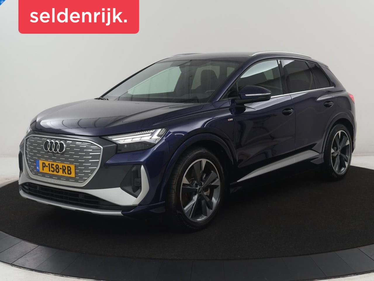 Audi Q4 e-tron - 40 S edition 77 kWh | SOH 96% | Camera | Stoelverwarming | Keyless Entry | Apple Carplay | - AutoWereld.nl