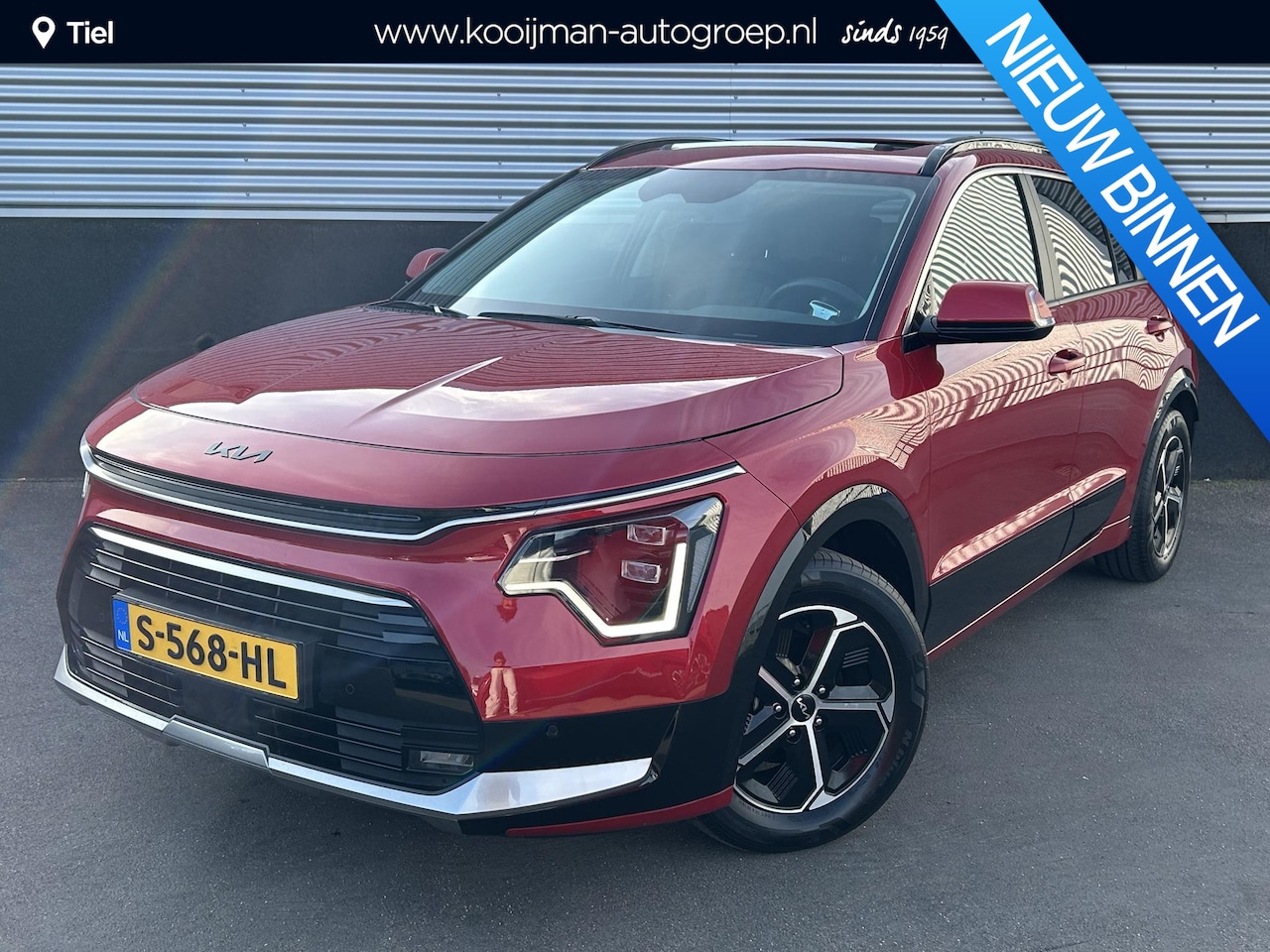 Kia Niro - 1.6 GDi Hybrid DynamicPlusLine Schuif/kanteldak, 1e eign. Nieuw geleverd, Zwarte accenten, - AutoWereld.nl