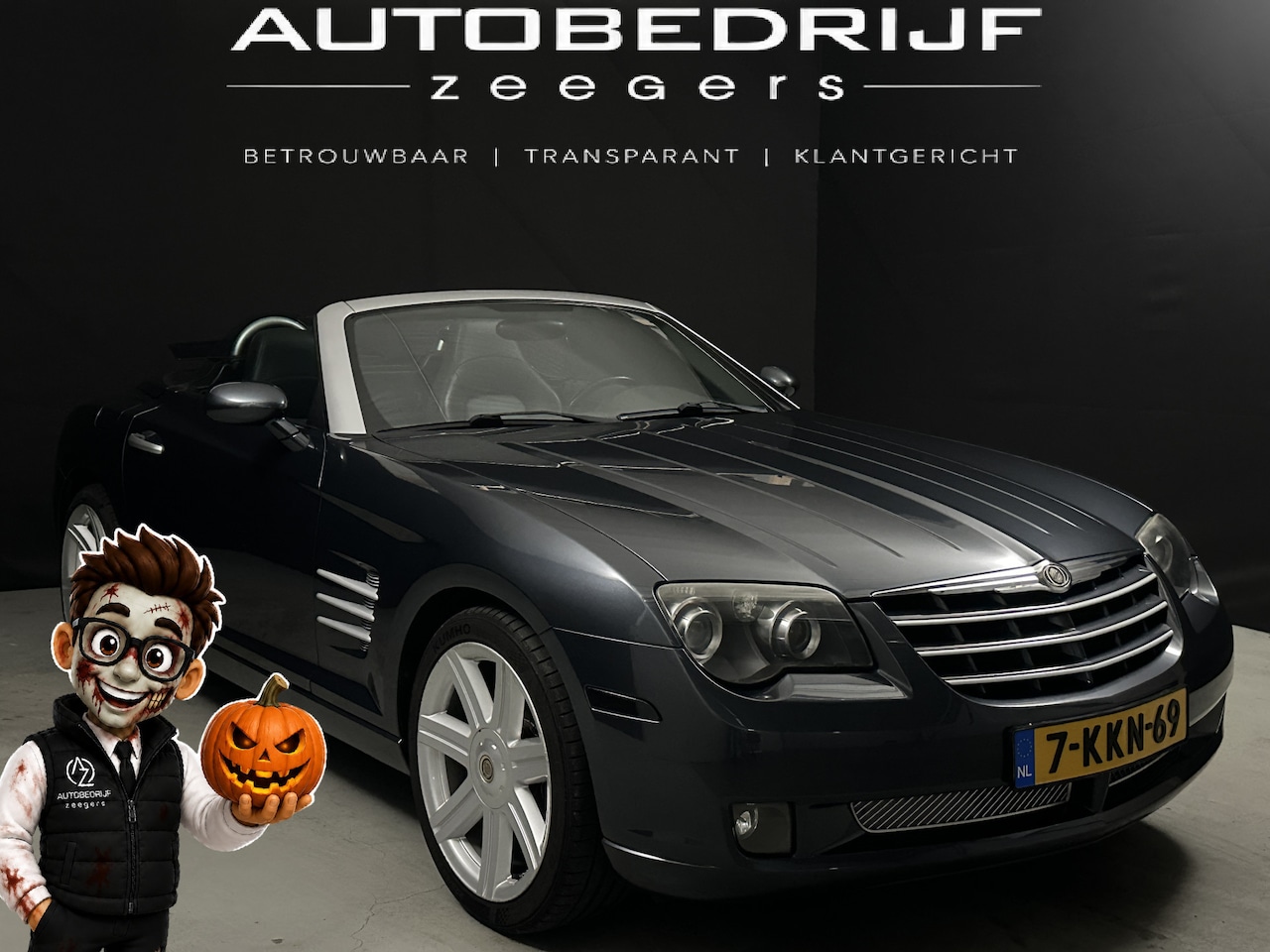 Chrysler Crossfire Cabrio - 3.2 V6 Limited *Automaat*Nieuw Staat* - AutoWereld.nl