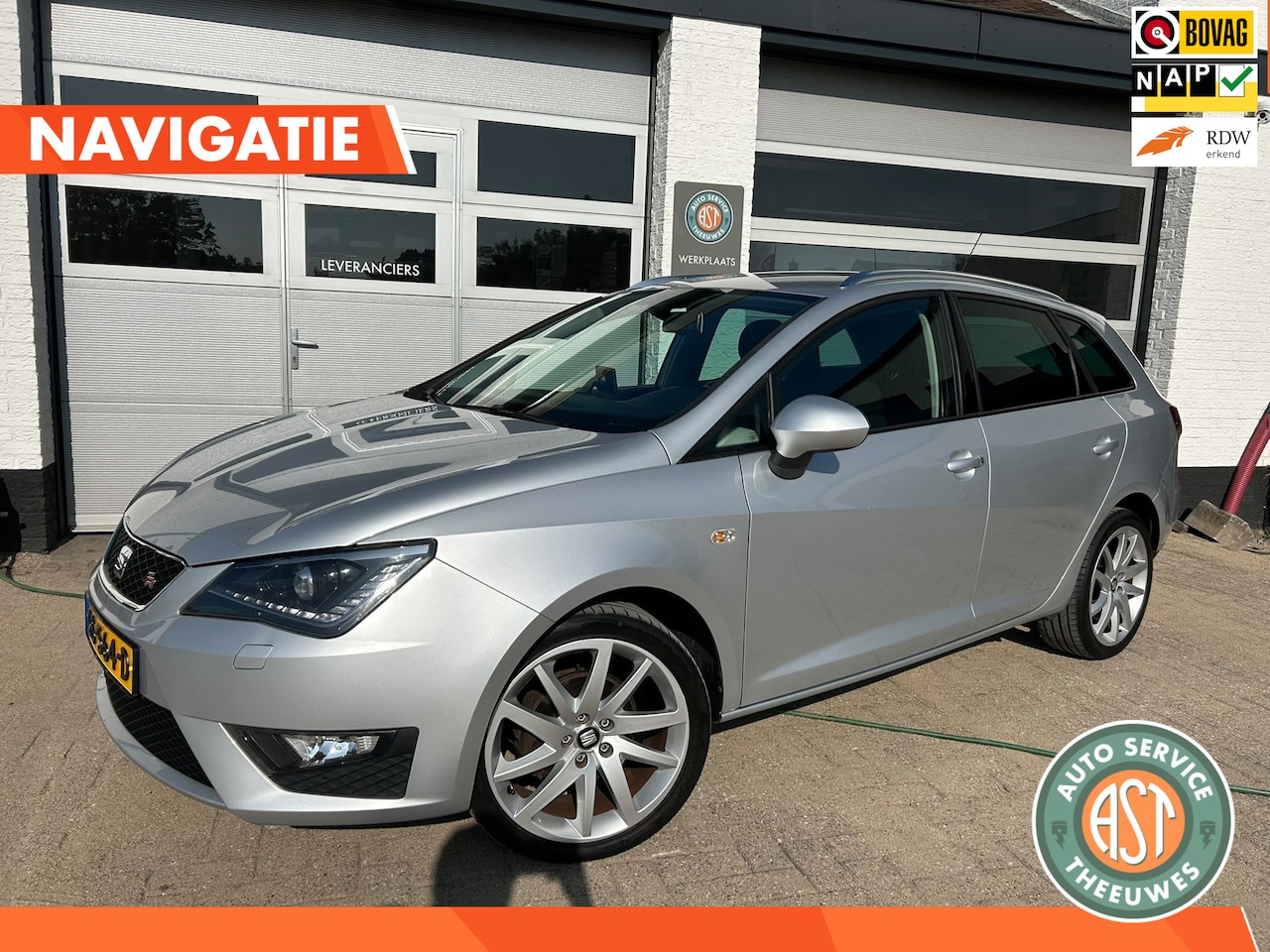 SEAT Ibiza ST - 1.2 TSI FR Dynamic XENON|NAVIPDC|CRUISE|LED|NAP - AutoWereld.nl
