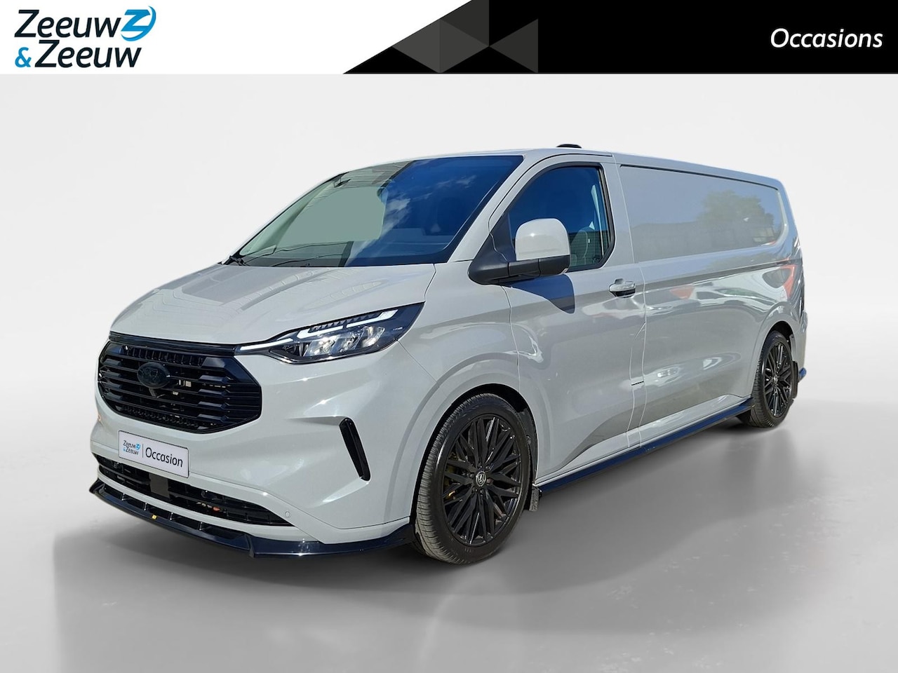 Ford Transit Custom - 320 2.0 TDCI L2H1 Limited 136 pk Automaat | Sport Pack Bodykit | LM Velgen 20" Gloss Black - AutoWereld.nl