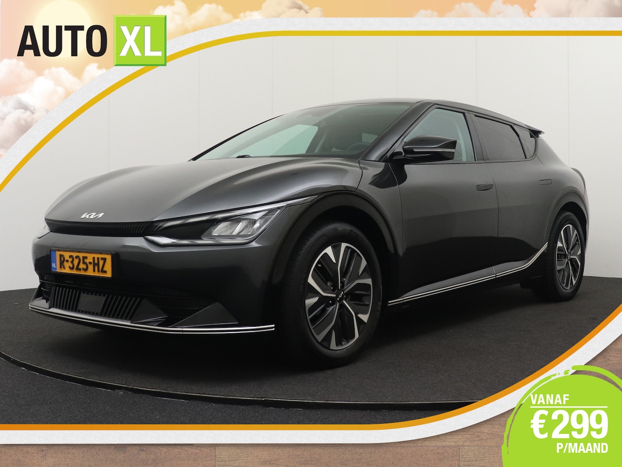 Kia EV6 - Plus 77.4 kWh (95%SOH) Warmtepomp Trekhaak Memory Meridian - AutoWereld.nl