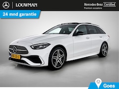 Mercedes-Benz C-klasse Estate - 300 e AMG Plug-In Hybride AMG Line | Night Pakket | Panorama Schuif-Kanteldak | Trekhaak |