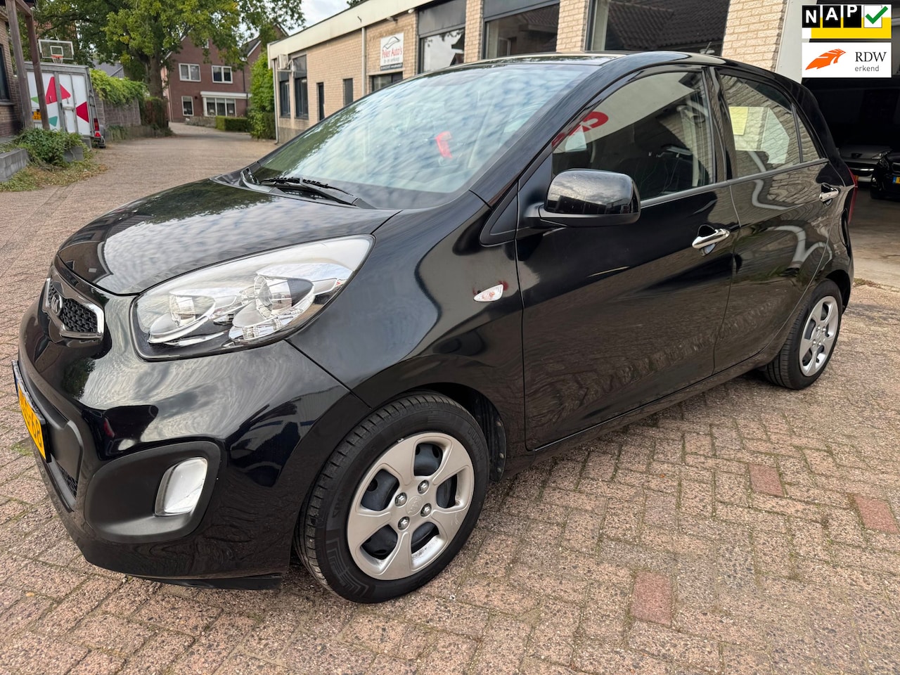 Kia Picanto - 1.0 CVVT BusinessLine ORG 114258 KM NAP O.H BOEKJES.KLEINE BEURT GEHAD,AIRCO,LED,USB,BLOET - AutoWereld.nl