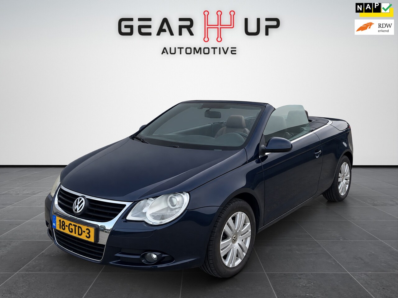 Volkswagen Eos - 1.4 TSI CLIMA|NAVI|CRUISE|LEER|APK|NAP| - AutoWereld.nl