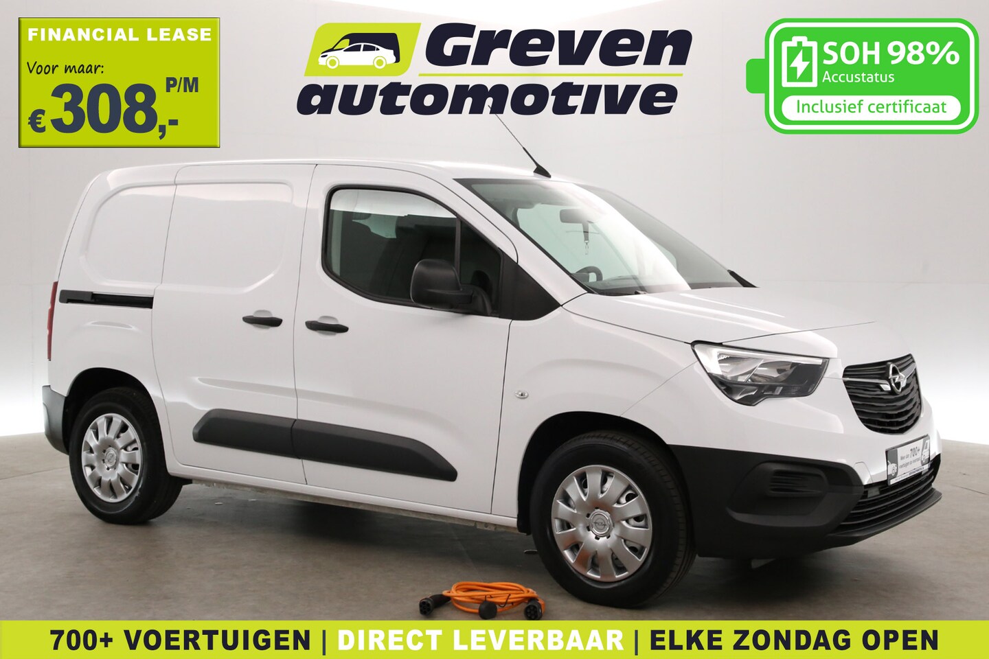 Opel Combo-e - 50 kWh | Snelladen | SOH 98% | Airco | Cruise | Parkeersens. | Trekhaak - AutoWereld.nl