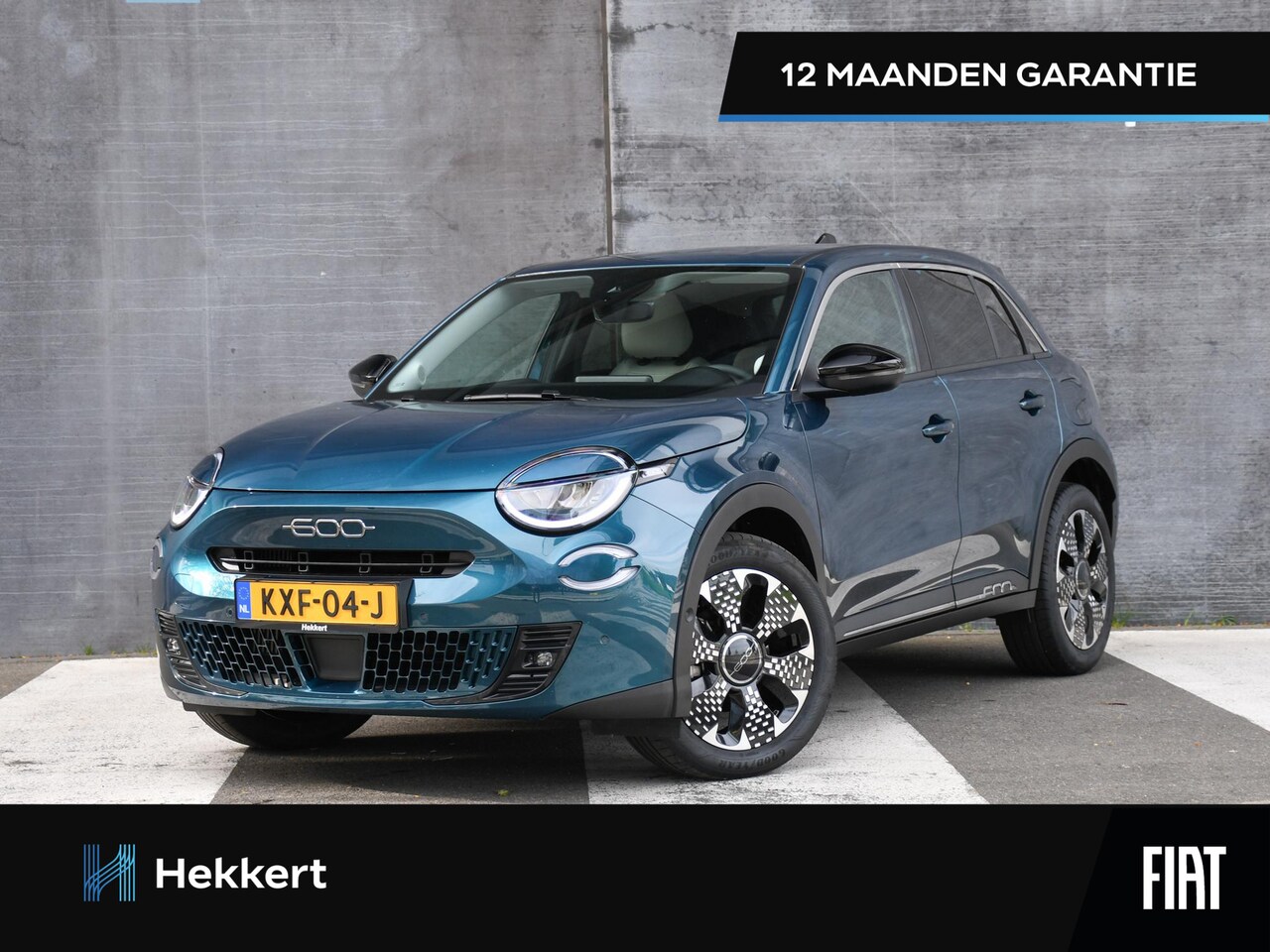 Fiat 600 - La Prima 1.2 Hybrid 110pk Automaat MASSAGE | DODE HOEK | 18''LM | CAMERA | DAB | STOELVERW - AutoWereld.nl