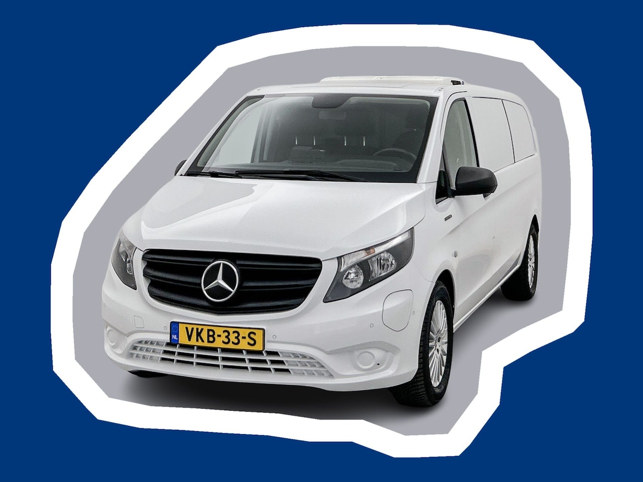 Mercedes-Benz eVito - eVito Extra Lang 90 kWh Koelwagen Carrier 360km actieradius WLTP Camera Koelauto - AutoWereld.nl