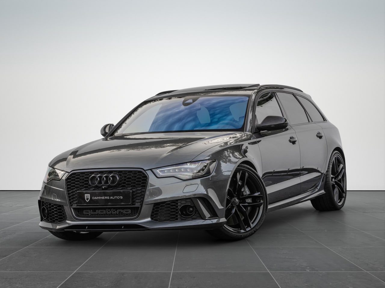 Audi RS6 - Avant 4.0 TFSI 560pk Quattro Pano Keramisch Dynamic + HuD Milltek - AutoWereld.nl