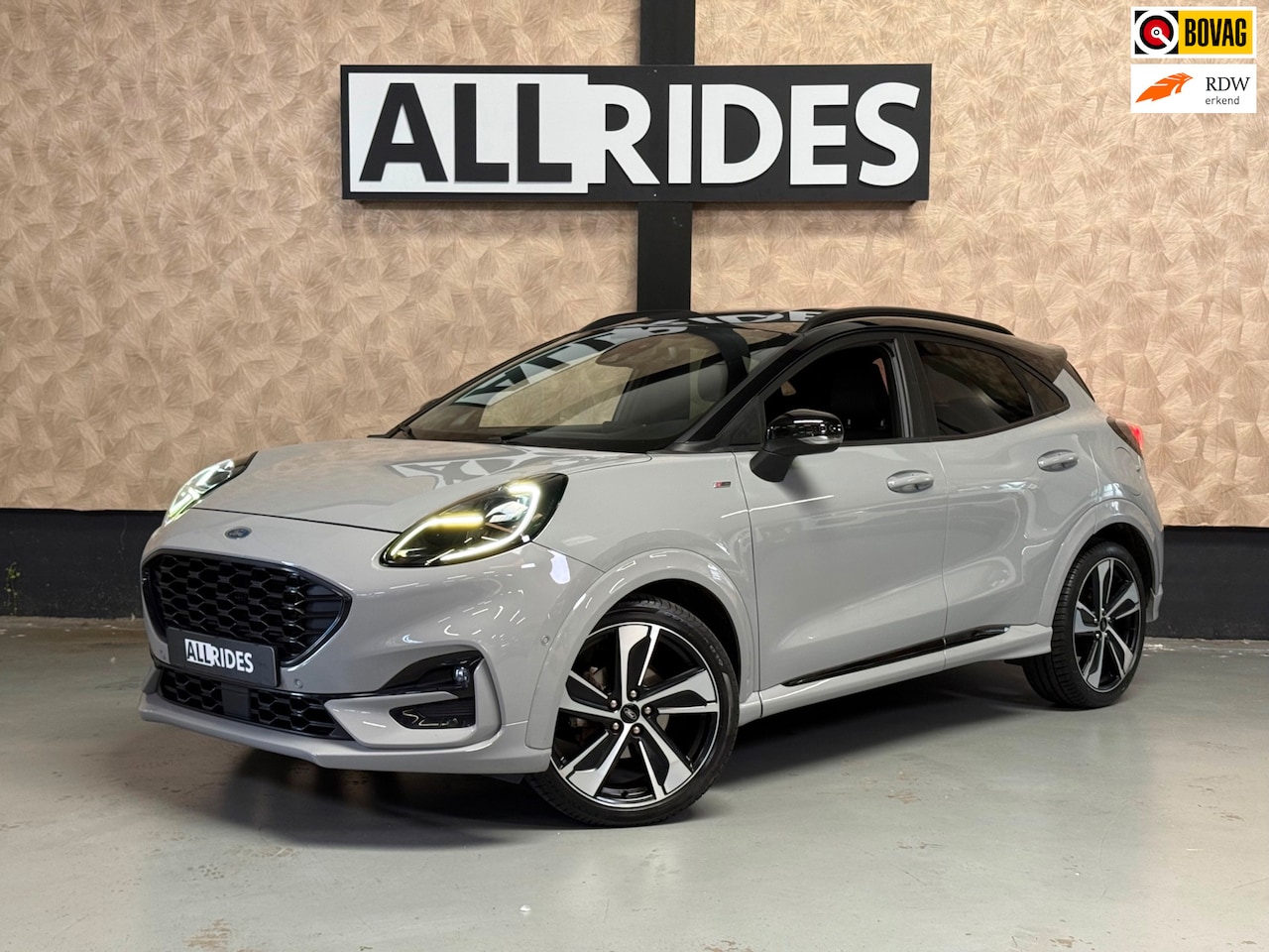 Ford Puma - 1.0 EcoBoost Hybrid ST-Line X | Nardo | B&O | Keyless | Camera | Elektrische achterklep - AutoWereld.nl