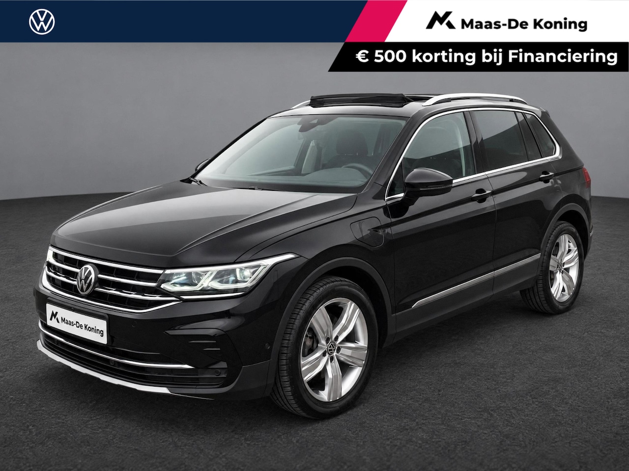 Volkswagen Tiguan - 1.4TSIeHybrid 180kW/245PK Elegance DSG · Panoramadak · Trekhaak · 360°Camera + Parkeersens - AutoWereld.nl
