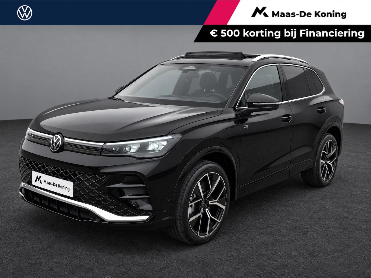 Volkswagen Tiguan - 1.5eHybrid 200kW/272PK R-Line · Panoramadak · 360°Camera + Parkeersensoren · Trekhaak · Ga - AutoWereld.nl